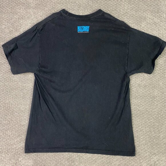 Vintage StarCraft 2 T Shirt Men's Large Fits Medium Jinx Blizzard Entertainment - Picture 3 of 9